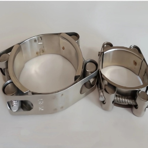 Double Bolts Heavy Duty Hose Clamp