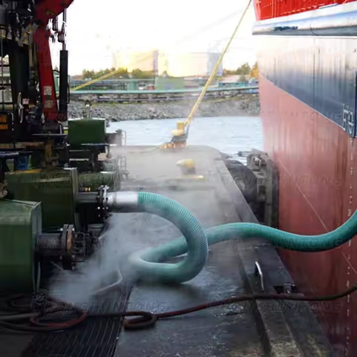 Precautions for the use and operation of composite hoses